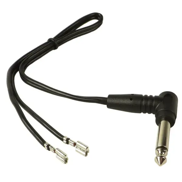 Fender Internal Speaker Cable with 1/4" Right Angle Plug for Amplifiers, 13.5"