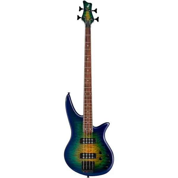 Бас-гитара Jackson X Spectra Bass SBXQ IV Amber Blue Burst