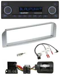 Blaupunkt DAB USB Bluetooth Lenkrad Autoradio für Alfa 147 GT silbergrau