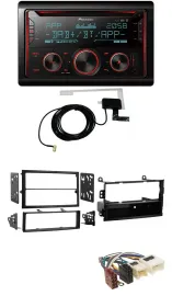 Pioneer 2DIN MP3 DAB USB CD Bluetooth Autoradio für Nissan 350Z Roadster 02-05