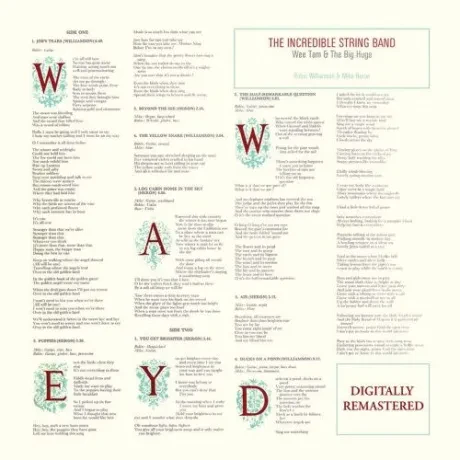 THE INCREDIBLE STRING BAND - Wee Tam & The Big Huge (2CD)