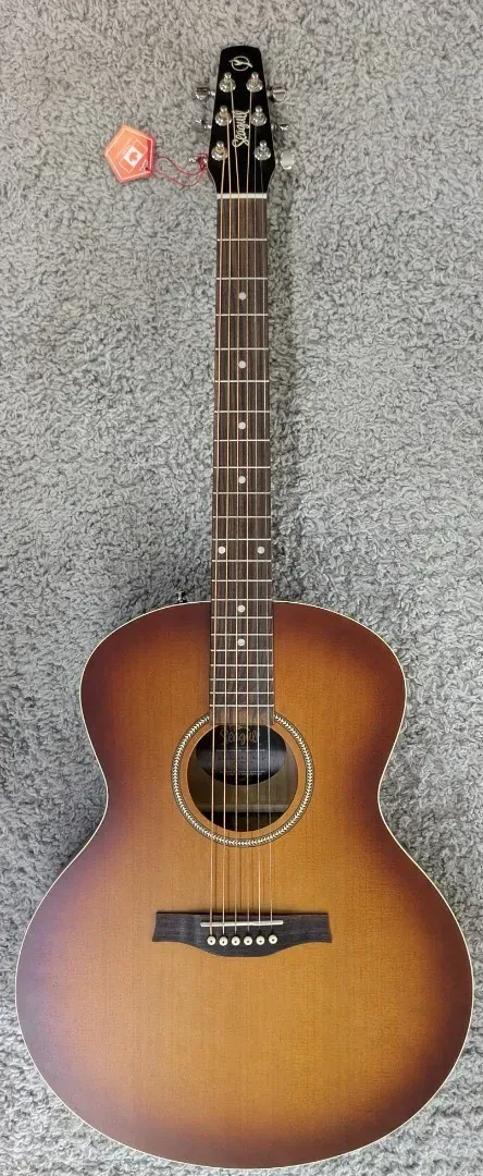 Seagull Entourage Rustic Mini Jumbo Size Acoustic Guitar, Rustic Burst - SF
