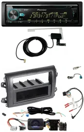 Pioneer MP3 Lenkrad CD USB DAB Autoradio für Fiat Ducato Serie 8 ab 2021