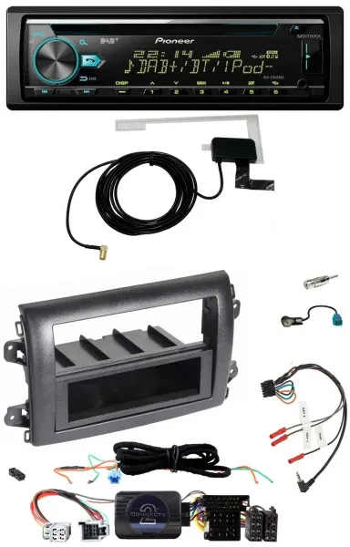 Pioneer MP3 Lenkrad CD USB DAB Autoradio für Fiat Ducato Serie 8 ab 2021