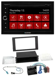 Blaupunkt MP3 DVD Bluetooth DAB 2DIN USB Autoradio für Seat Leon (ab 2014)