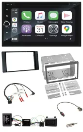 Blaupunkt USB DAB Bluetooth 2DIN TMC Lenkrad Navigation für Ford Kuga 2008-12 sc