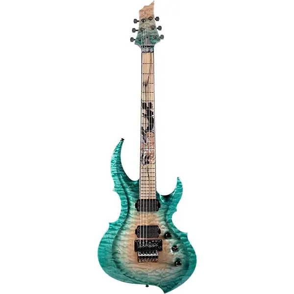 Электрогитара ESP FRX CTM FR Electric Guitar Apex Green Burst