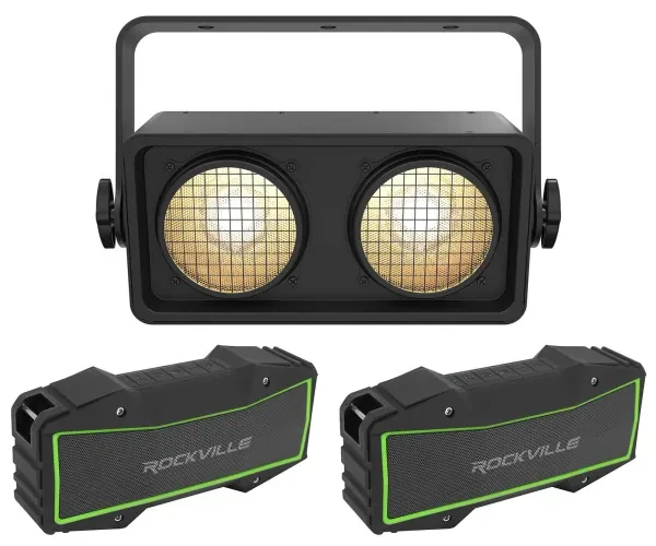 Светодиодный прибор Chauvet DJ Shocker 2 COB LED с Bluetooth-колонкой