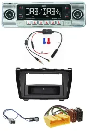 Dietz DAB USB MP3 Bluetooth Autoradio für Mazda 6 (08-12) - glänzend