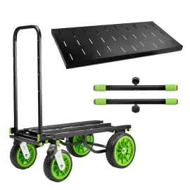 Gravity CART L 01 B Multifunctional Trolley Transport Cart Large w Desk Exten...