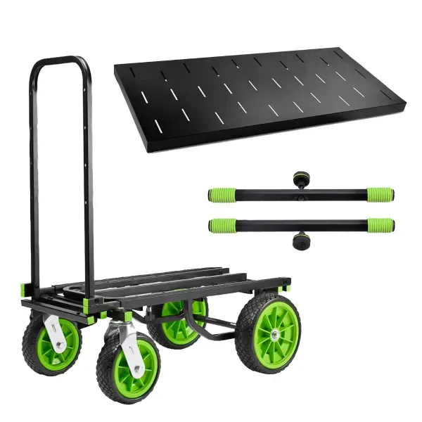 Gravity CART L 01 B Multifunctional Trolley Transport Cart Large w Desk Exten...