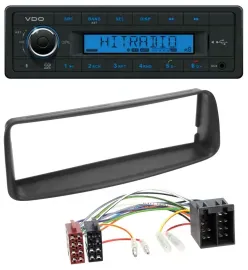 VDO AUX Bluetooth USB MP3 Autoradio für Peugeot 206 (ab 1998)