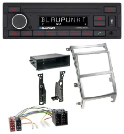Blaupunkt USB AUX Bluetooth MP3 Autoradio für Hyundai ix55 (2009-2012) silber