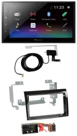 Pioneer DAB MP3 Bluetooth 2DIN USB Autoradio für Fiat Ducato Peugeot Boxer Citro