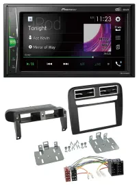 Pioneer 2DIN MP3 DAB USB Bluetooth Autoradio für Fiat Grande Punto 2005-2009 sch