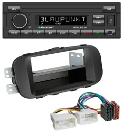 Blaupunkt AUX Bluetooth MP3 USB Autoradio für Kia Soul (PS ab 2014) schwarz