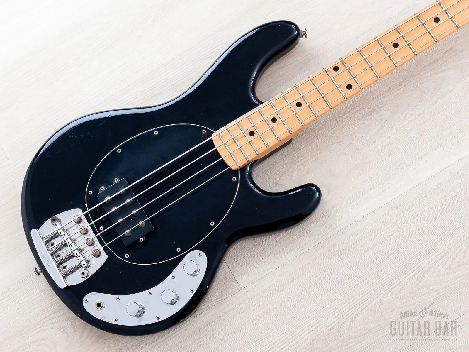 1983 Music Man StingRay 4 H Vintage Bass Black w/ Case