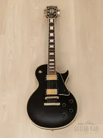 Электрогитара Orville Les Paul Custom LPC HH Black Beauty w/gigbag Japan 1988