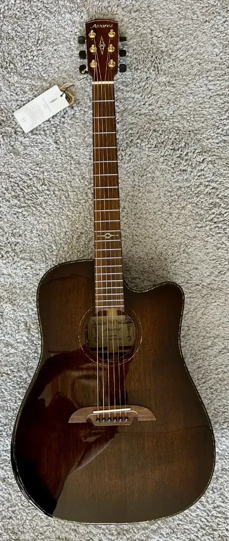 Электроакустическая гитара Alvarez MDA77CEARSHB Dreadnought Shadowburst