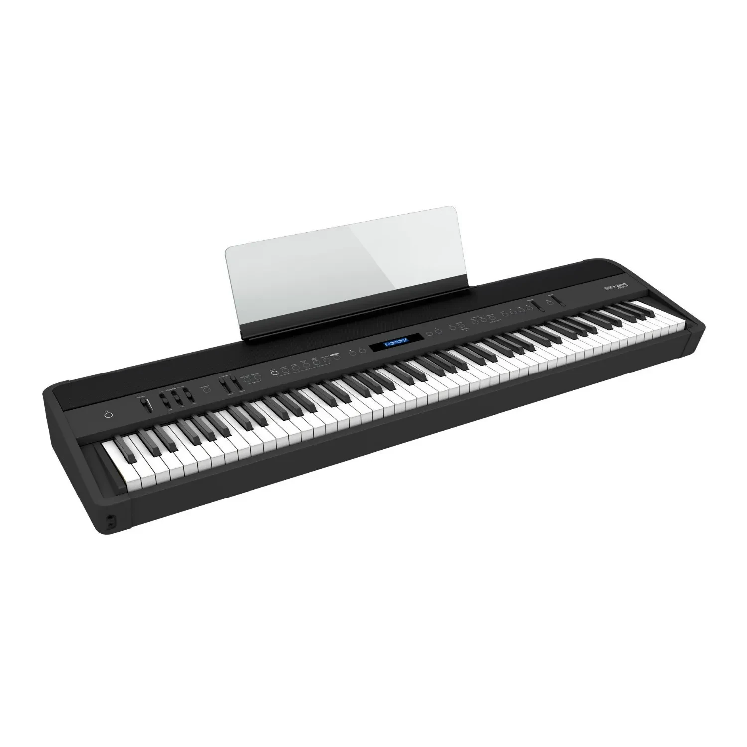 Б/У цифровое пианино Roland FP-90X, черное, вход для микрофона, вокальные эффекты