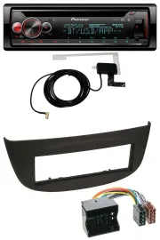 Pioneer DAB CD MP3 USB Bluetooth Autoradio für Renault Twingo (07-14) schwarz