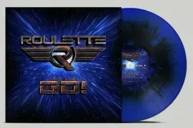 Виниловая пластинка Roulette - Go! - Blue/Black Splatter [New Vinyl LP] Black, Blue, Colored Vinyl,