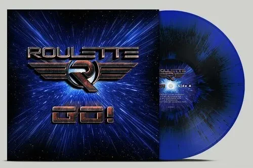 Виниловая пластинка Roulette - Go! - Blue/Black Splatter [New Vinyl LP] Black, Blue, Colored Vinyl,