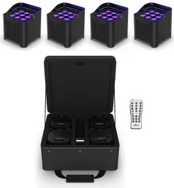 Светодиодный прибор Chauvet DJ Freedom Par H9 IP X4 с чехлом (4 штуки)