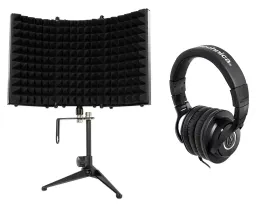 Наушники мониторные Audio-Technica ATH-M40x (набор) с акустическим экраном из поролона