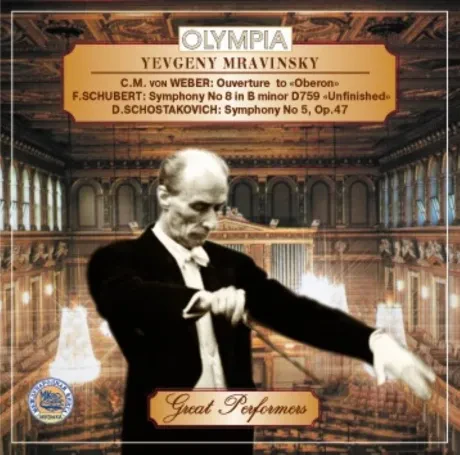ЕВГЕНИЙ МРАВИНСКИЙ - Вебер / Шуберт / Шостакович (CD)