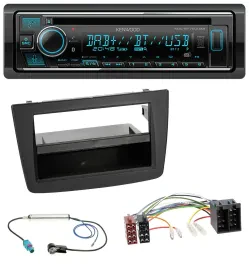 Kenwood MP3 Bluetooth DAB USB CD Autoradio für Alfa Romeo Mito 955 08-14 ISO sch