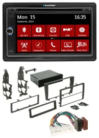Blaupunkt Bluetooth DAB 2DIN USB DVD MP3 Autoradio für Lexus IS 300 (2001-2005)