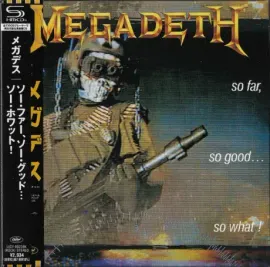 MEGADETH - So Far, So Good...So What! (CD, Japan)