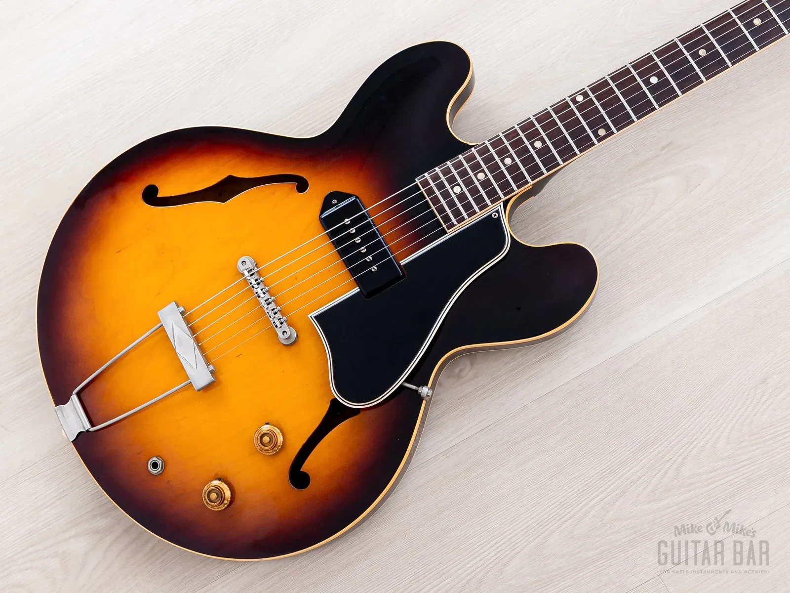 1960 Gibson ES-330 T Vintage Thinline Electric Guitar, 100% Original w/ Case