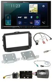 Pioneer Lenkrad Bluetooth USB 2DIN DAB Autoradio für Alfa Giulietta 2013-2021 94