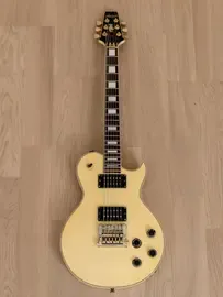 Электрогитара Aria Pro II PE-Deluxe KV Kahler 2220B Ivory w/gigbag Japan 1990
