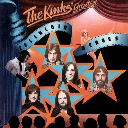 THE KINKS -  Celluloid Heroes - The Kinks' Greatest (LP , Used)