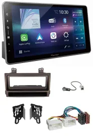 Автомагнитола для Hyundai Sonata (с 2009) Pioneer Bluetooth, USB, DAB, MP3 тёмно-коричневый металлик