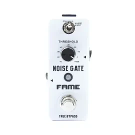 LEF-319 Noise Gate Gitarren Effektgerät Hard/Soft Mode Threshold True Bypass