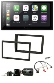 Автомагнитола для Fiat Ducato Pioneer 2DIN, Bluetooth, DAB, USB