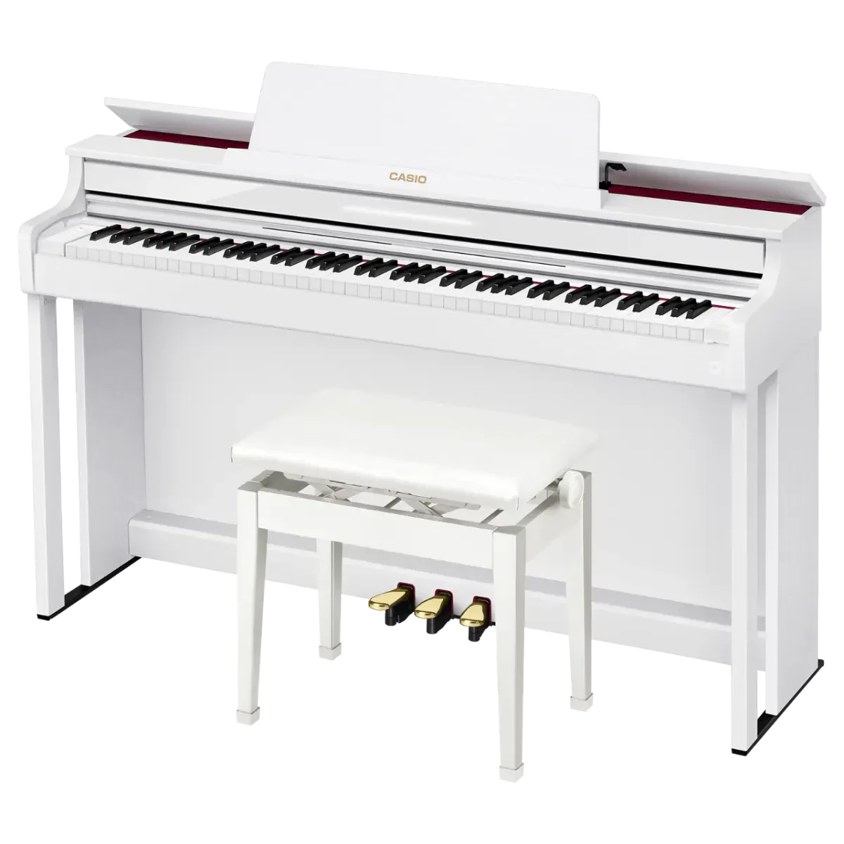 Цифровое пианино классическое Casio Celviano AP-550WE White с банкеткой