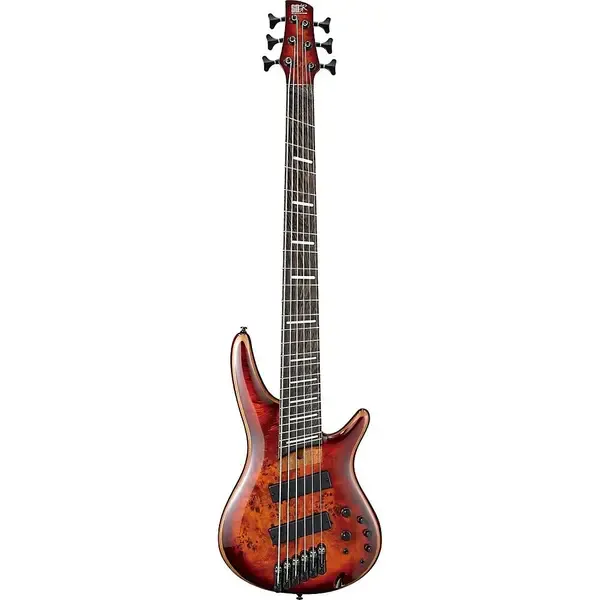 Бас-гитара Ibanez Soundgear SRMS806 Brown Topaz Burst