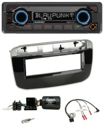 Автомагнитола для Fiat Punto/Punto Evo (с 2009) Blaupunkt Bluetooth, USB, MP3, поддержка кнопок на руле