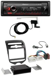 Pioneer DAB USB MP3 Bluetooth Autoradio für Hyundai ix20 (ab 10) man. Klima