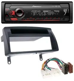 Pioneer MP3 USB DAB Bluetooth Autoradio für Toyota Corolla E12 2003-2008 dunkelg