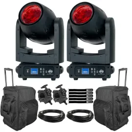 Прибор с полным движением American DJ Focus Beam LED с аксессуарами (пара)