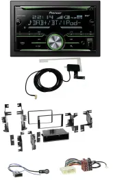 Pioneer CD USB MP3 Bluetooth 2DIN DAB Autoradio für Nissan Versa Tiida C11 2007-