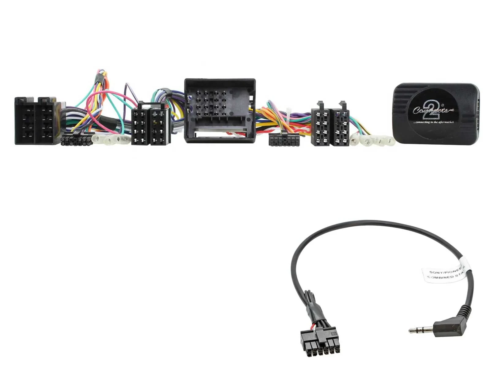 Connects2 CAN-Bus- Lenkradadapter für Mercedes A B C CLC ML CLK CLS M Quadlock P