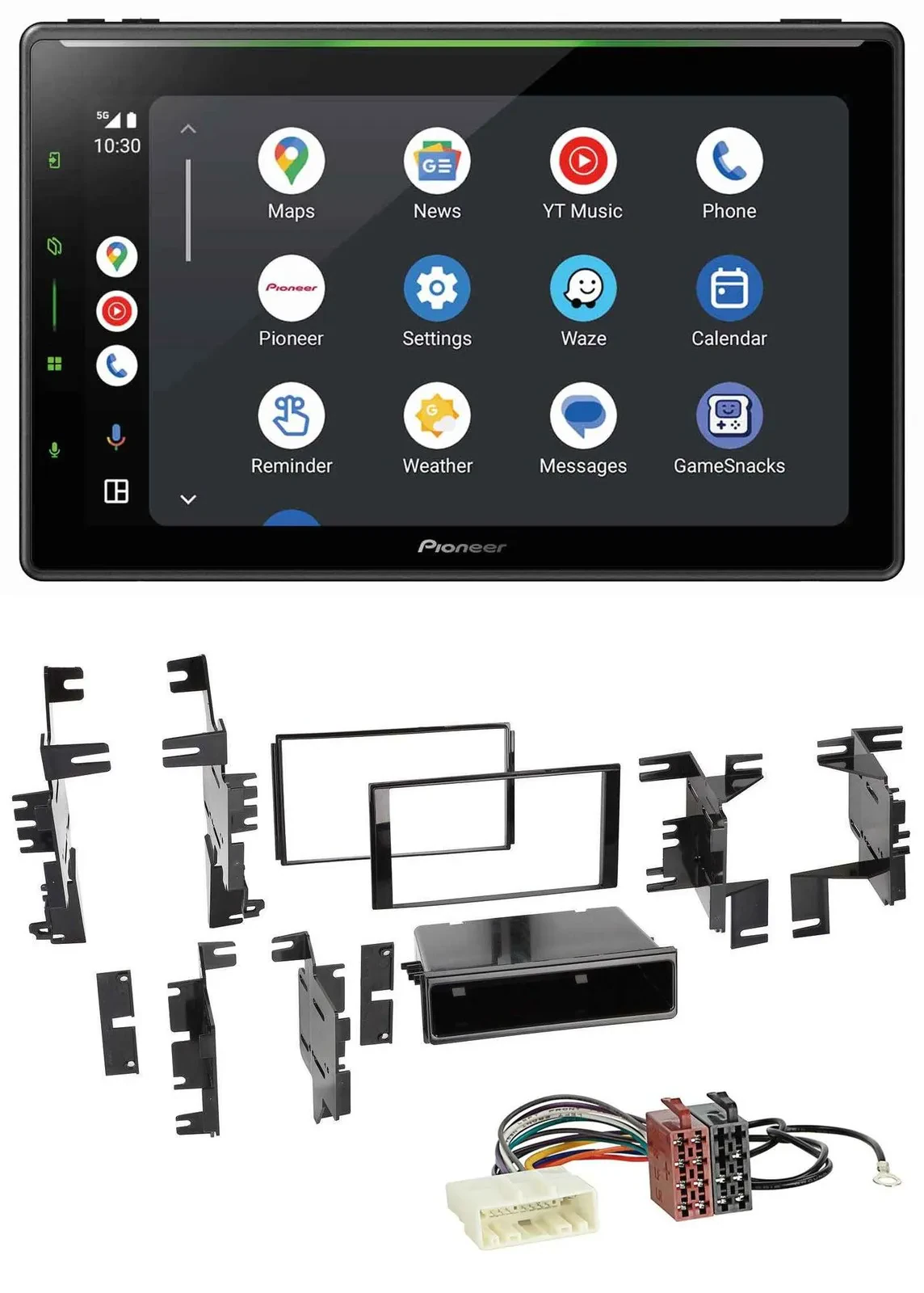 Pioneer 2DIN MP3 USB Bluetooth DAB Autoradio für Nissan Juke Navara NV ab 12