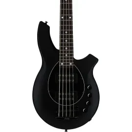 Sterling by Music Man Bongo 5 5-String Bass Stealth Black